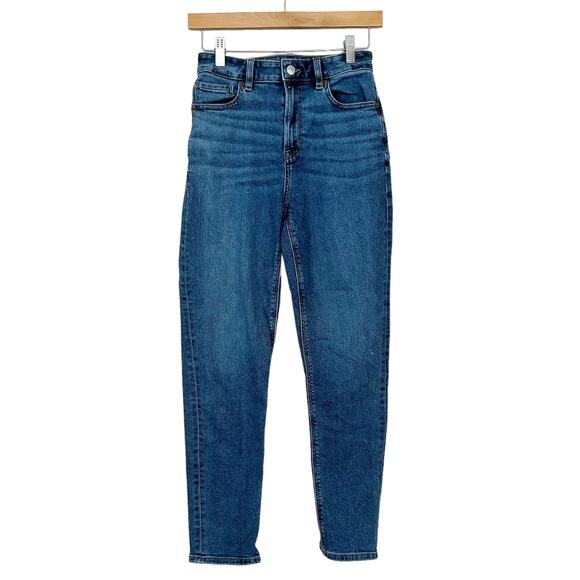 American Eagle Mom Jeans Sz 2 - Picture 1 of 6